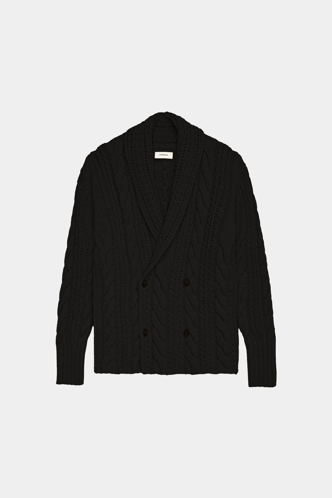 Cardigan Doppiopetto A Trecce