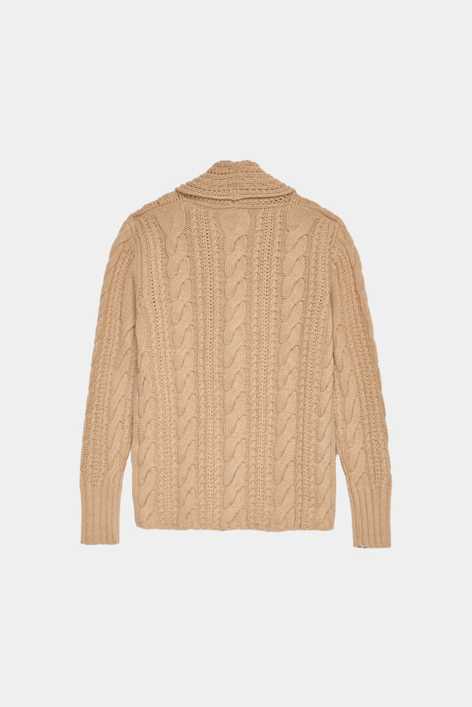 Cardigan Doppiopetto A Trecce