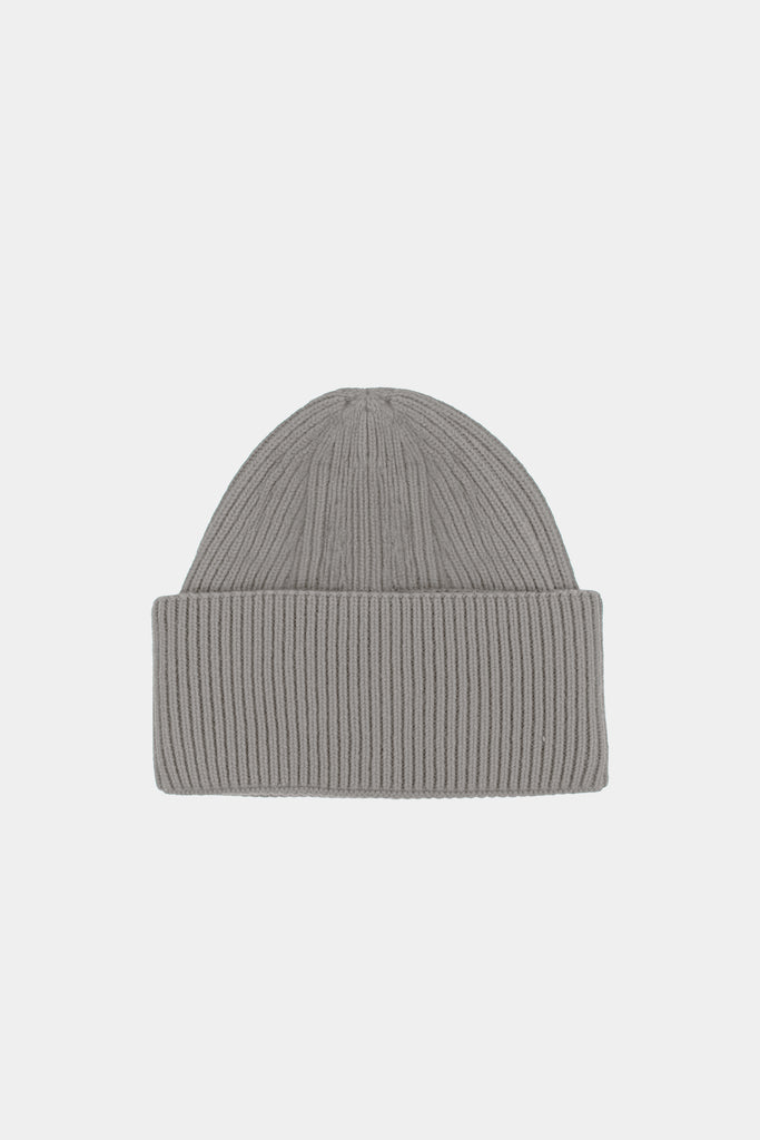 Beanie In Maglia A Coste