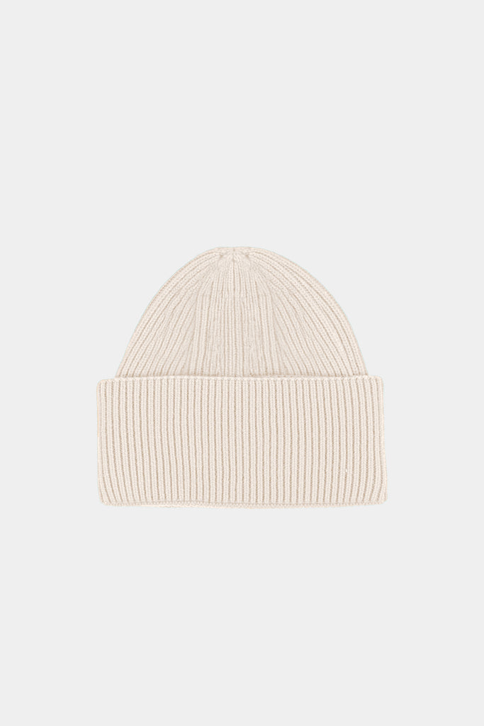 Beanie In Maglia A Coste