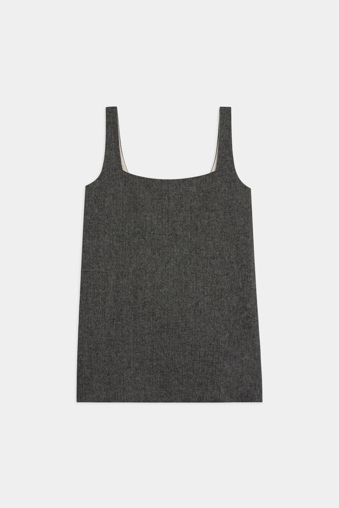 Abito Corto Con Tasche Borchiate