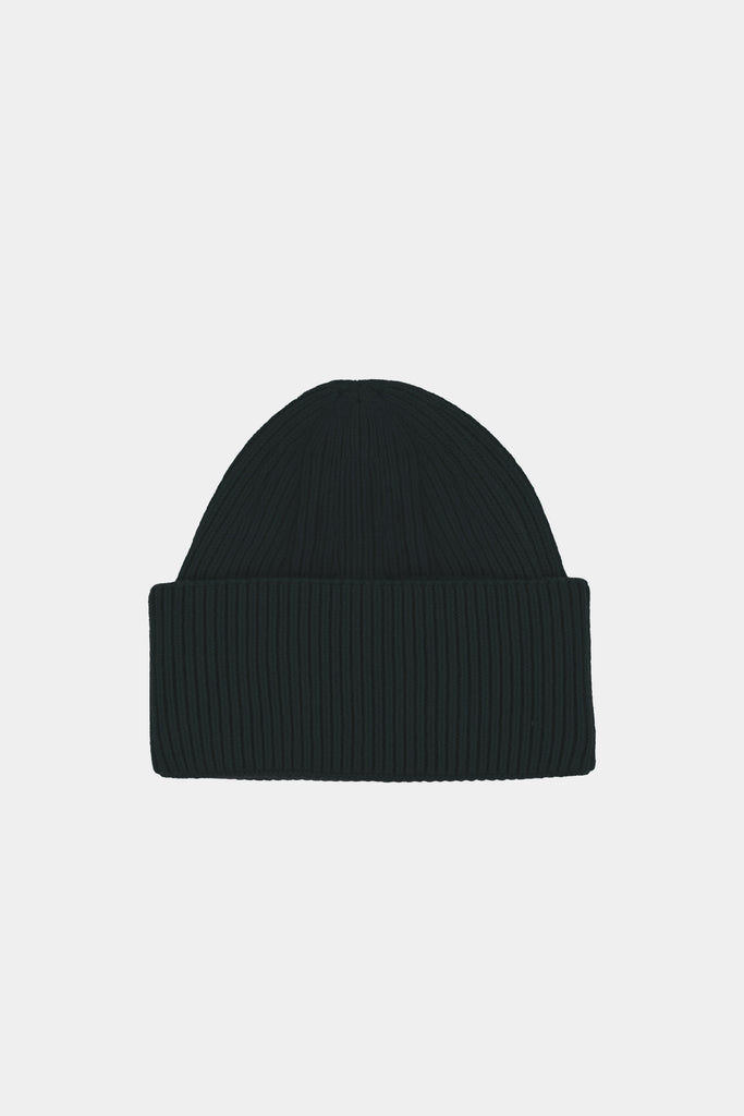 Beanie In Maglia A Coste