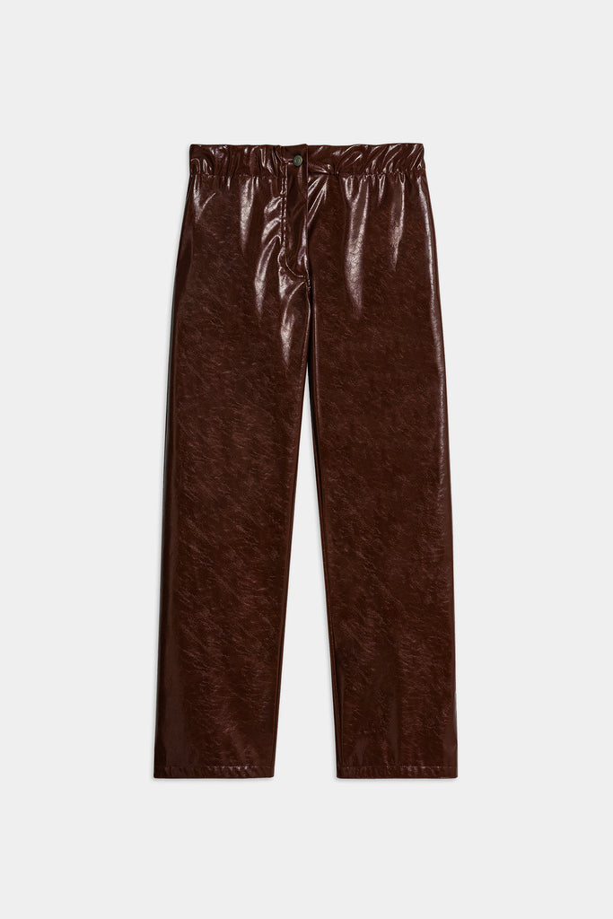 Pantaloni Effetto Vernice