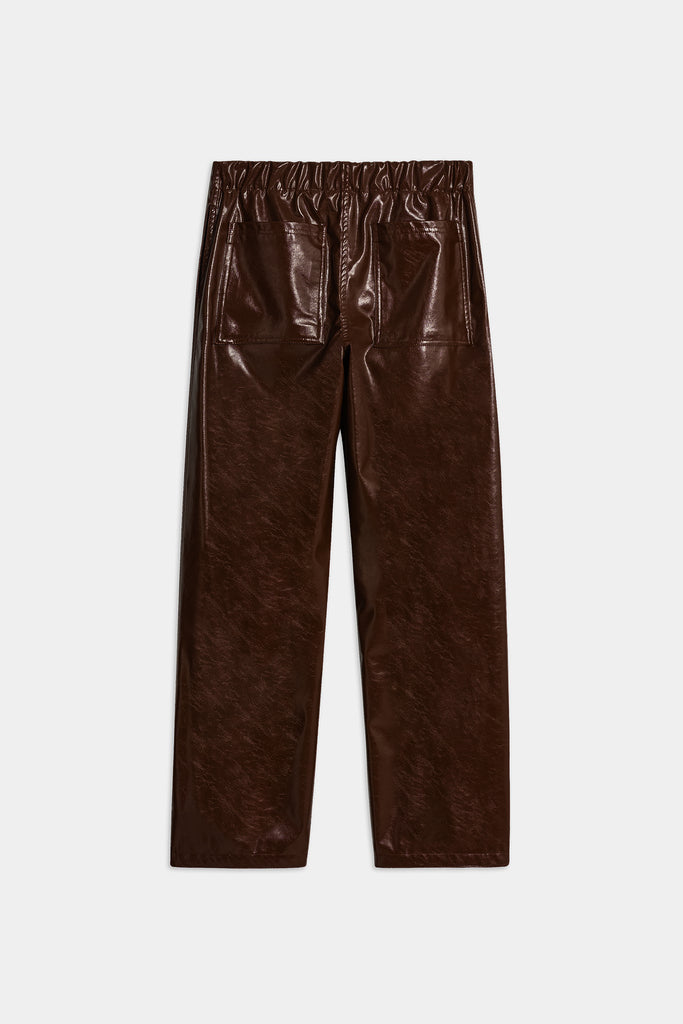 Pantaloni Effetto Vernice