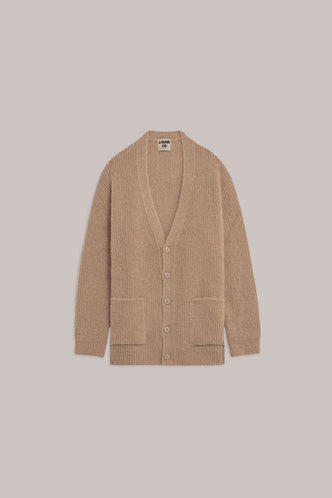 Hackett London Cardigan Uomo - Cashmere E Merino, Punto Cavo, Zip Completa