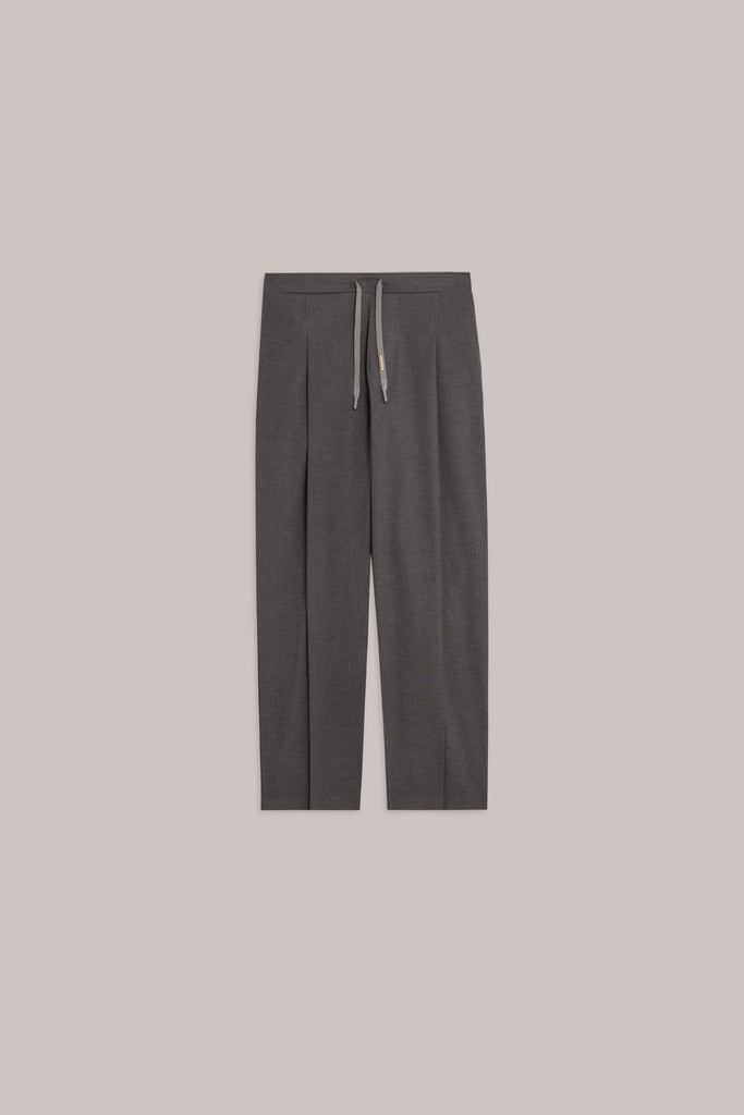 A Paper Kid Flannel Loose Pants