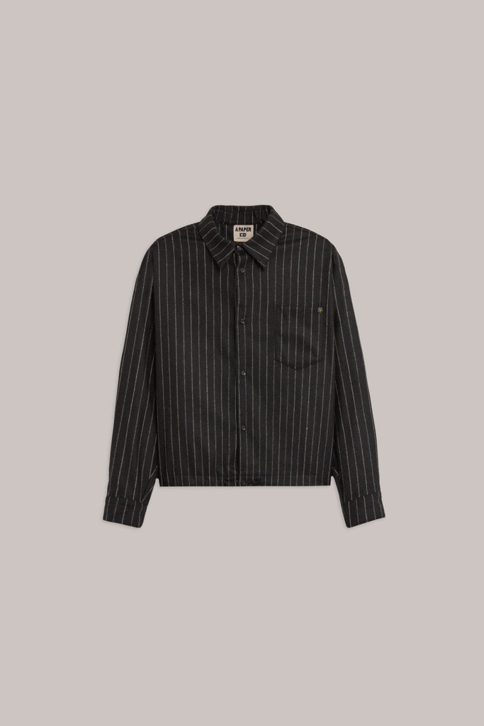 A Paper Kid Pinstriped Shirt