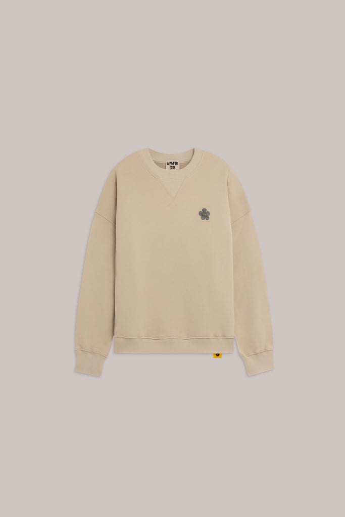 A Paper Kid Printed Sweatshirt