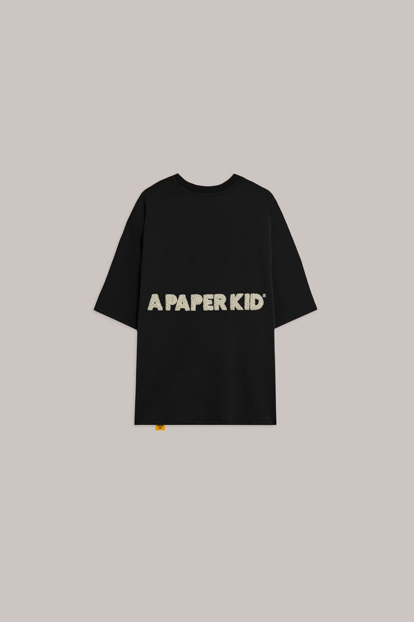 A Paper Kid T-Shirt Embr Pearls