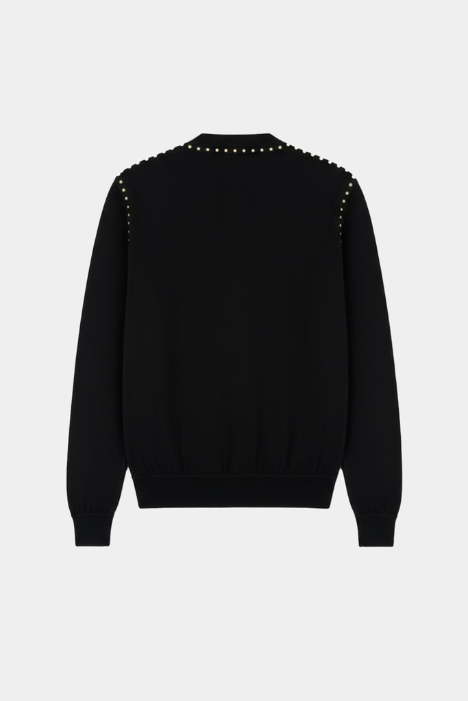 Cardigan Con Borchie