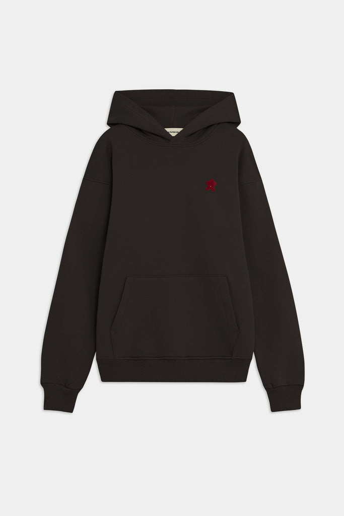 Felpa Con Cappuccio Con Stampa Logo