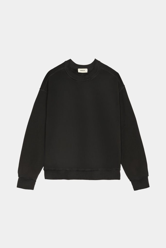 Felpa Girocollo Con Patch Logo