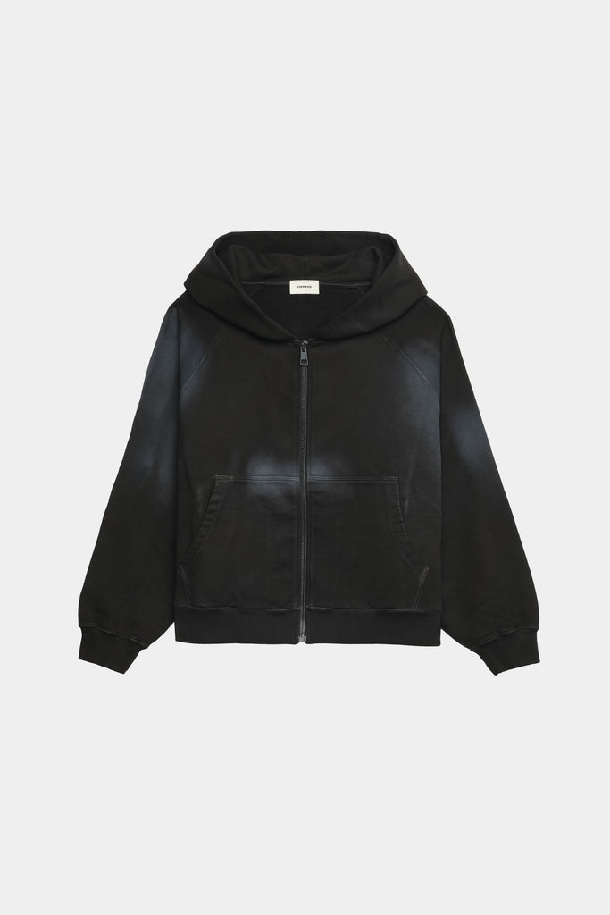 Felpa Con Cappuccio Over Stampa Glitter Retro