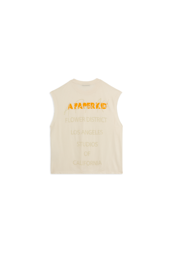 A Paper Kid embroidered tank top