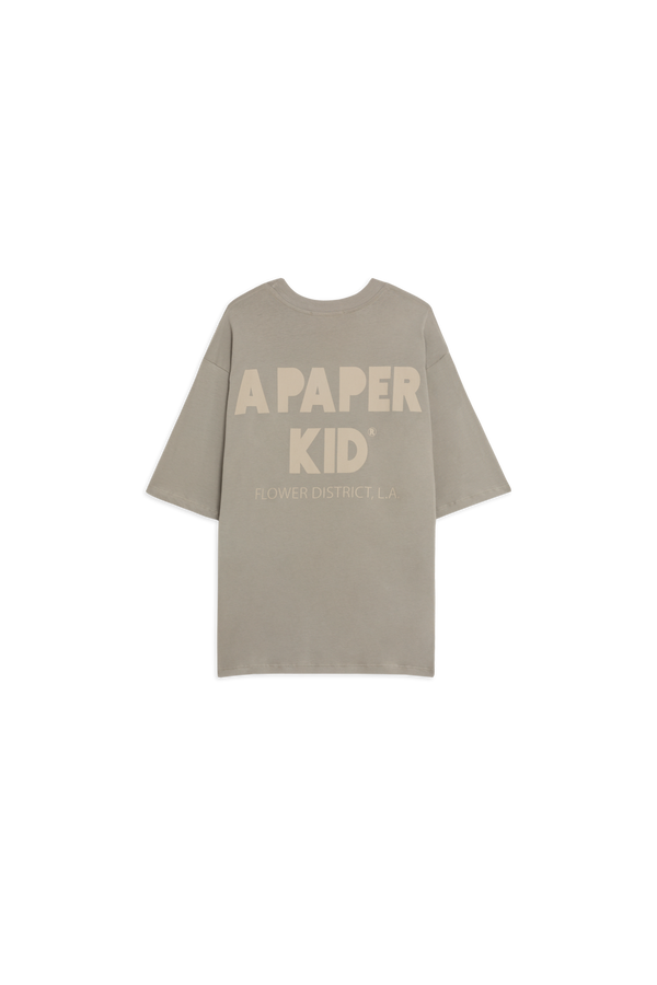 A Paper Kid logo print t-shirt
