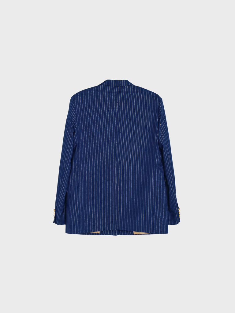 A Paper Kid Blazer Oversize gessato