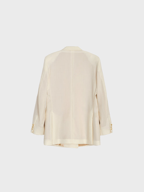A Paper Kid Blazer Oversize gessato