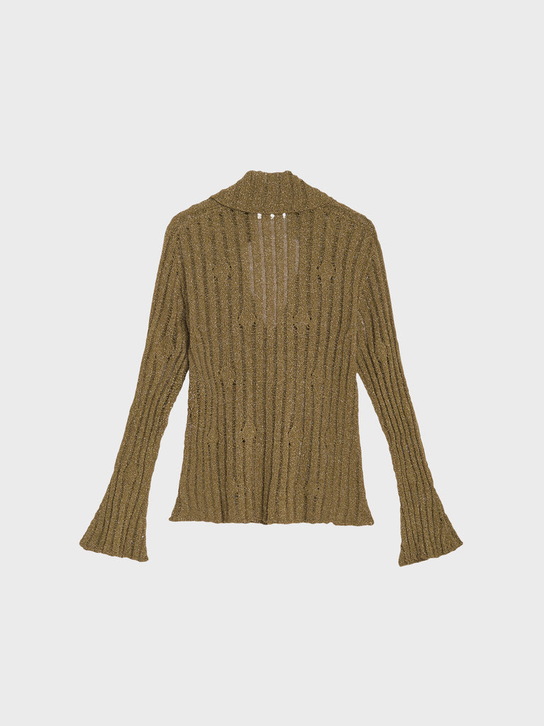 A Paper Kid Cardigan Lamè