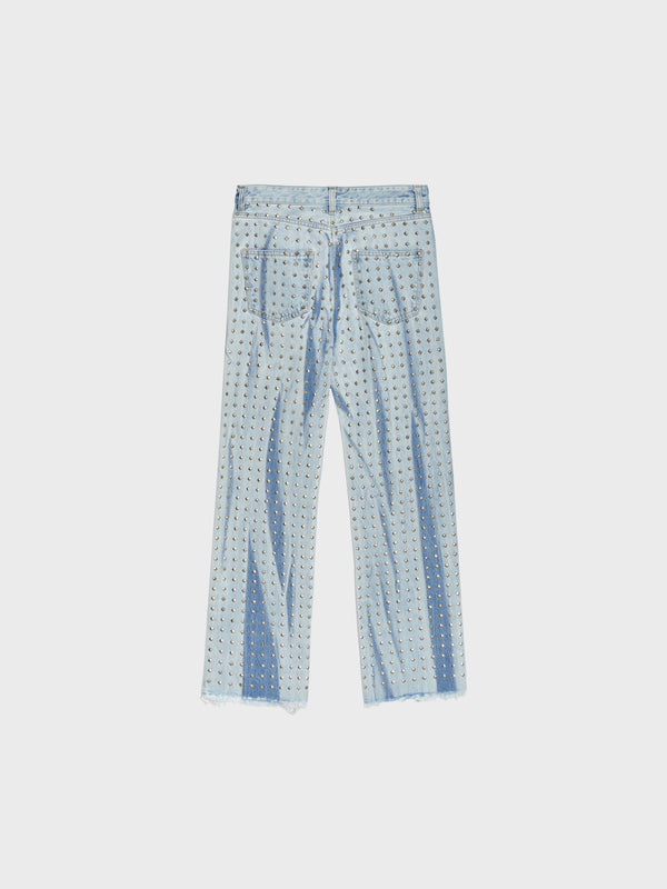 A Paper Kid Jeans with rhinestones