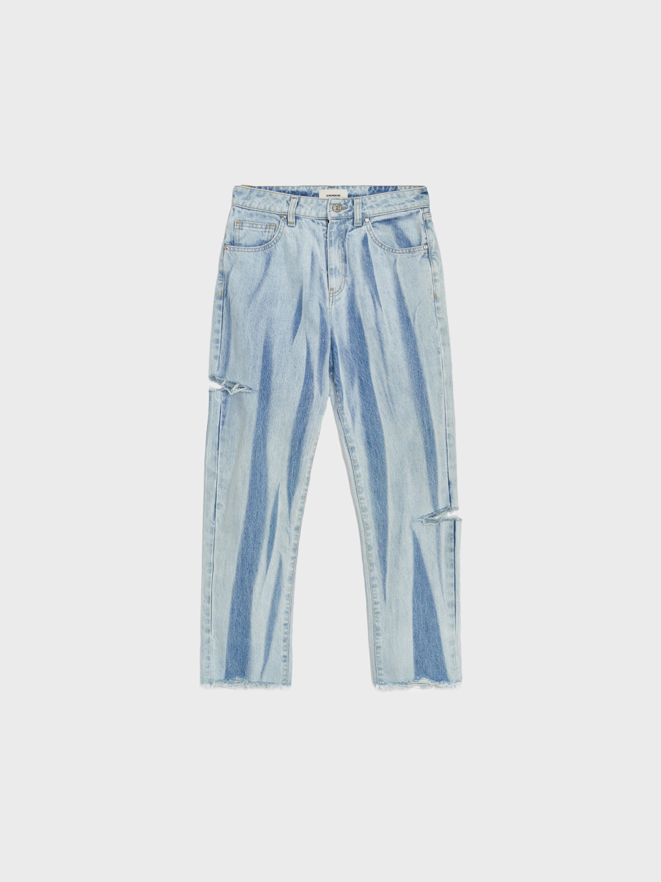papier パピエ　デニム　denimenfantwrappedskirt Super Baggy Denim - SALE