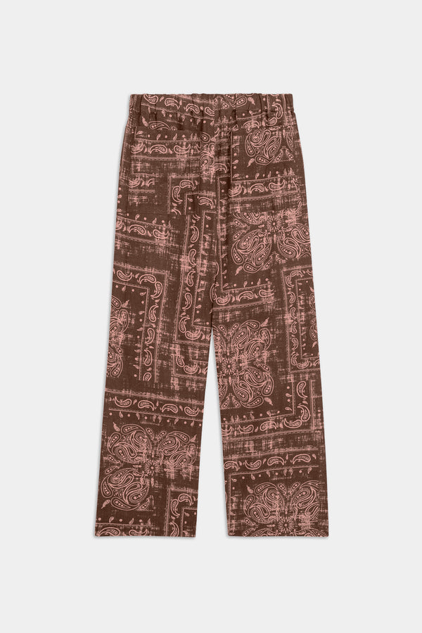 Pantalone In Misto Lino