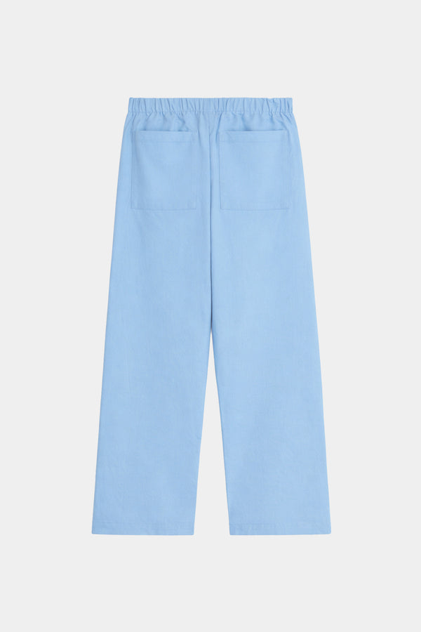 Pantalone In Cotone Con Applicazioni