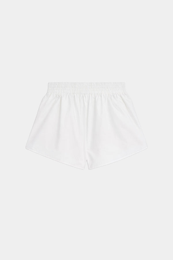 Pantaloncino In Cotone Con Applicazioni