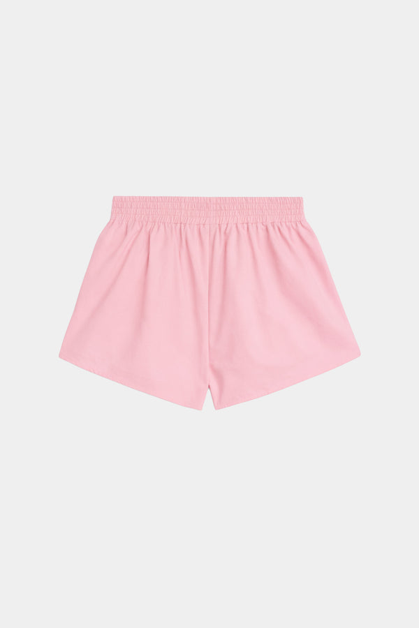 Pantaloncino In Cotone Con Applicazioni