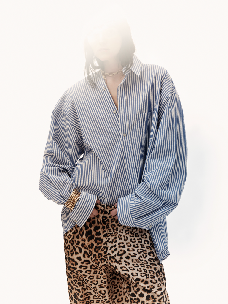A Paper Kid Animal print trousers