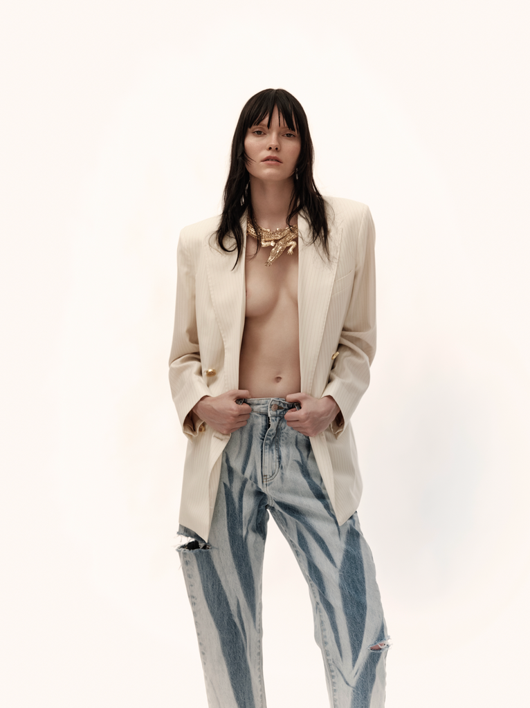 A Paper Kid Jeans con strappi